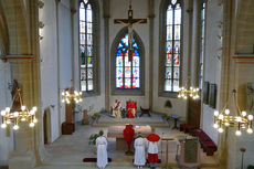 Karfreitgasliturgie und Karfreitagsprozession in Naumburg (Foto: Karl-Franz Thiede)